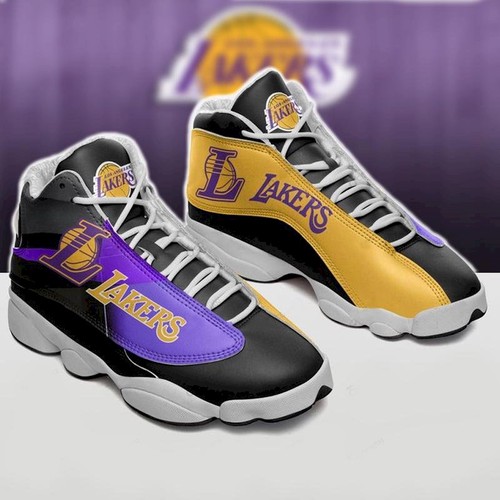 Women's Los Angeles Lakers Limited Edition JD13 Sneakers 009