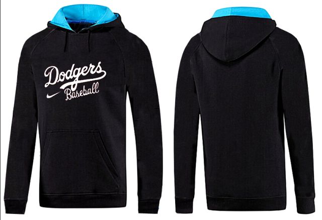 Los Angeles Dodgers Pullover Hoodie Black & Blue