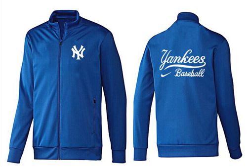 MLB New York Yankees Zip Jacket Blue_1