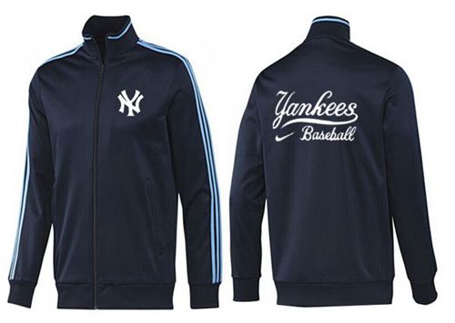 MLB New York Yankees Zip Jacket Dark Blue