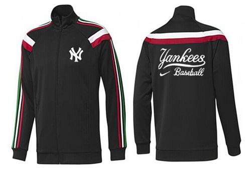 MLB New York Yankees Zip Jacket Black_2