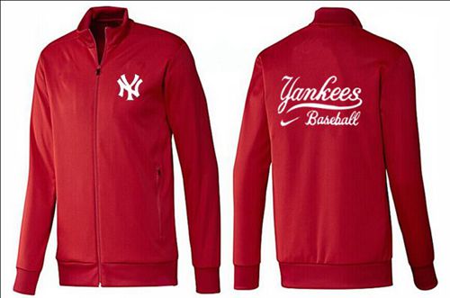 MLB New York Yankees Zip Jacket Red