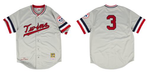 Mitchell And Ness 1972 Twins #3 Harmon Killebrew White Throwback Stitched MLB Jersey