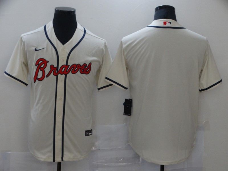 Men's Atlanta Braves Cool Base Stitched MLB Jersey