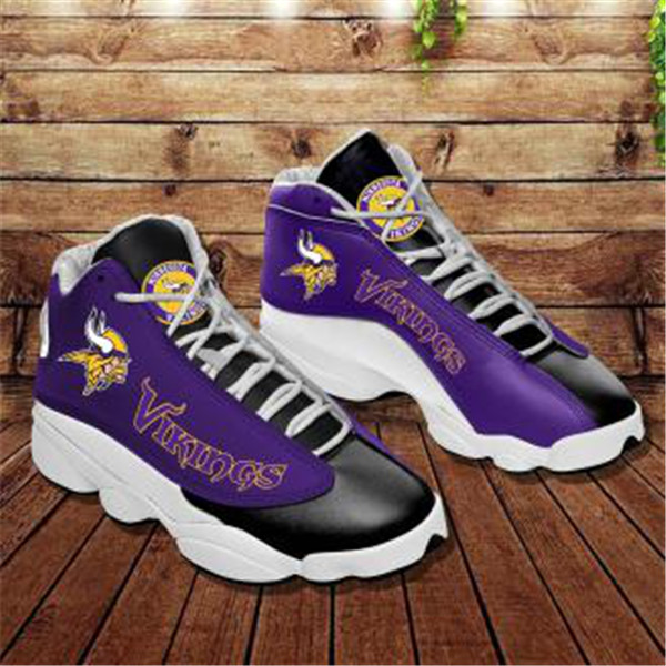 Women's Minnesota Vikings Limited Edition JD13 Sneakers 004