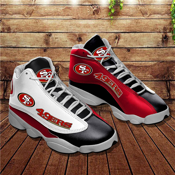 Women's San Francisco 49ers Limited Edition JD13 Sneakers 006
