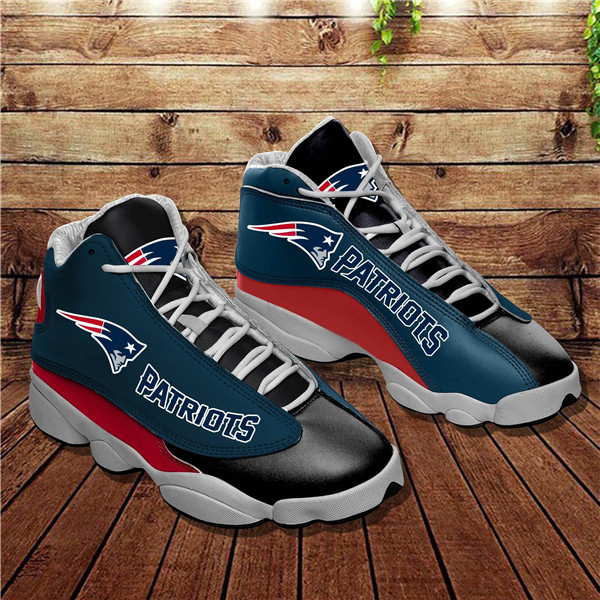 Women's New England Patriots Limited Edition JD13 Sneakers 003