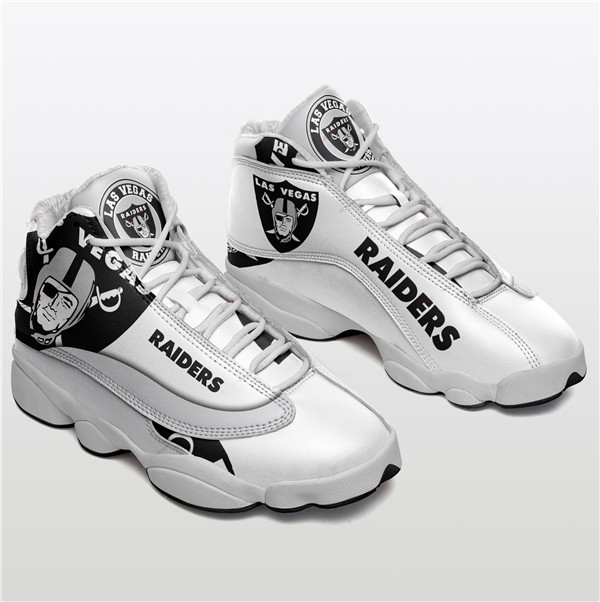 Women's Las Vegas Raiders Limited Edition JD13 Sneakers 009