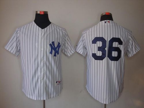 Yankees #36 Carlos Beltran White Stitched MLB Jersey