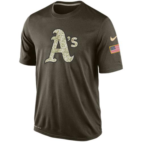 Men's Oakland Athletics Salute To Service Nike Dri-FIT T-Shirt
