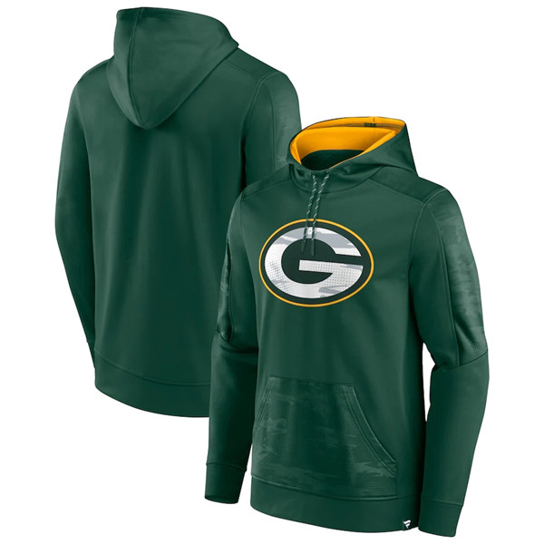Men's Green Bay Packers Green On The Ball Pullover Hoodie [NikeNFL ...