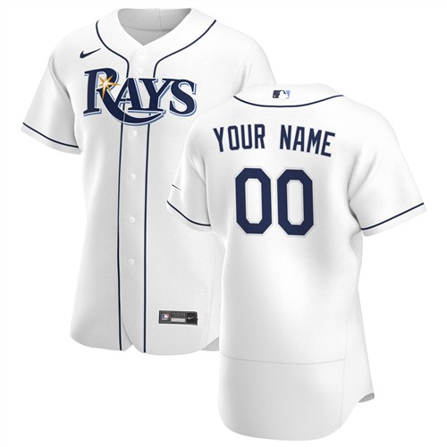Men's Tampa Bay Rays ACTIVE PLAYER Custom Authentic Stitched MLB Jersey