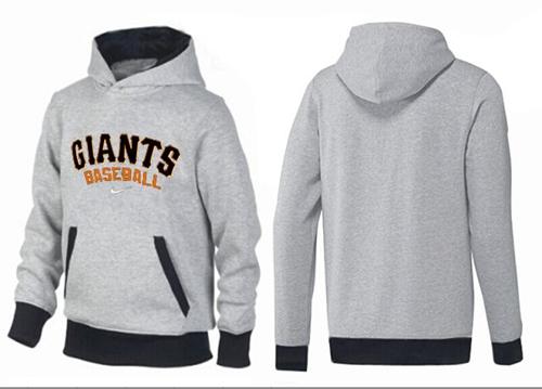 San Francisco Giants Pullover Hoodie Grey & Black
