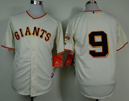 Men's SF Giants Active Player Custom Belt Cream Cool Base Stitched MLB Jersey