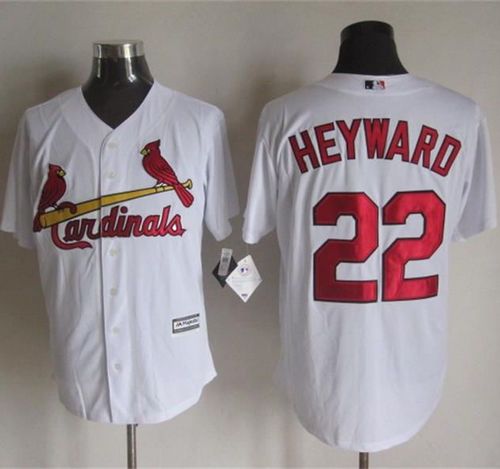 Cardinals #22 Jason Heyward White New Cool Base Stitched MLB Jersey