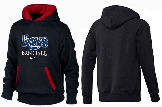Tampa Bay Rays Pullover Hoodie Black & Red
