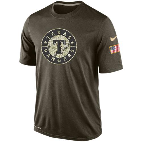 Men's Texas Rangers Salute To Service Nike Dri-FIT T-Shirt
