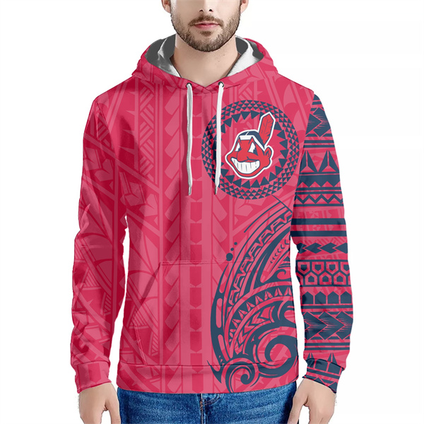 Men's Cleveland Guardians Red Hoodie