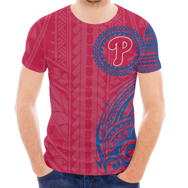 Men's Philadelphia Phillies Red T-Shirt