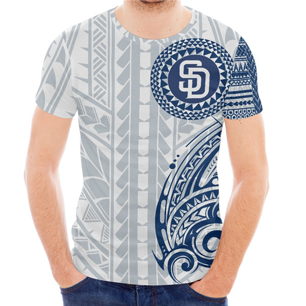 Men's San Diego Padres Gray T-Shirt