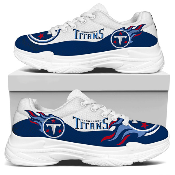 Women's Tennessee Titans Edition Chunky Sneakers With Line 002 [NikeNFL ...