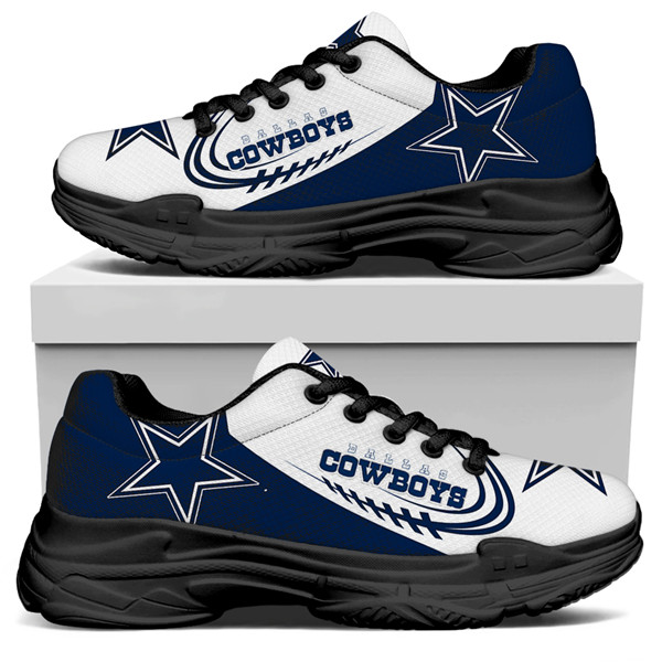Women's Dallas Cowboys Edition Chunky Sneakers With Line 007 [NikeNFL ...