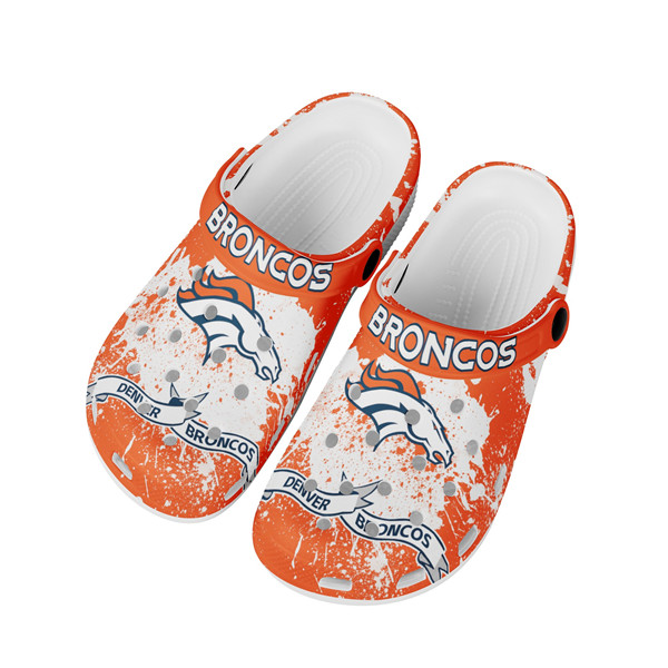 Women's Denver Broncos Bayaband Clog Shoes 002