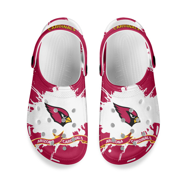 Women's Arizona Cardinals Bayaband Clog Shoes 001