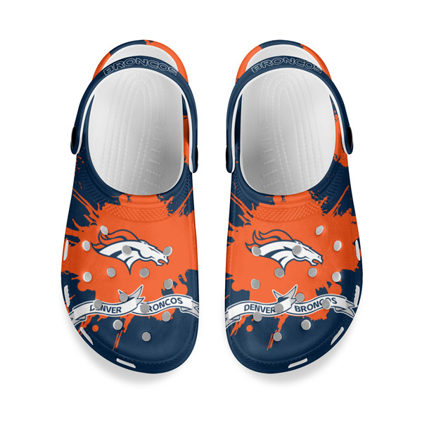 Women's Denver Broncos Bayaband Clog Shoes 001