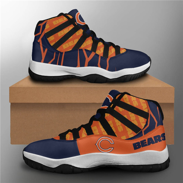 Men's Chicago Bears Air Jordan 11 Sneakers 001