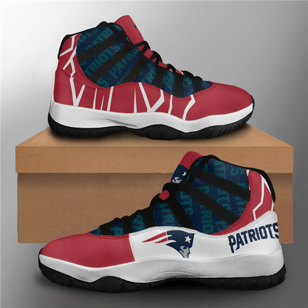 Men's New England Patriots Air Jordan 11 Sneakers 001