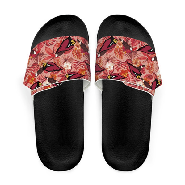 Men's Arizona Cardinals Beach Adjustable Slides Non-Slip Slippers/Sandals/Shoes 001