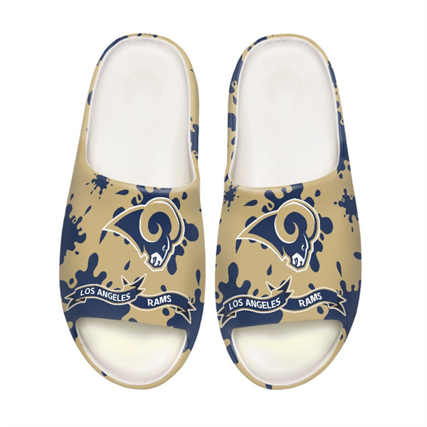 Women's Los Angeles Rams Yeezy Slippers/Shoes 002