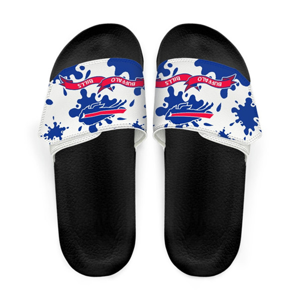 Men's Buffalo Bills Beach Adjustable Slides Non-Slip Slippers/Sandals/Shoes 001