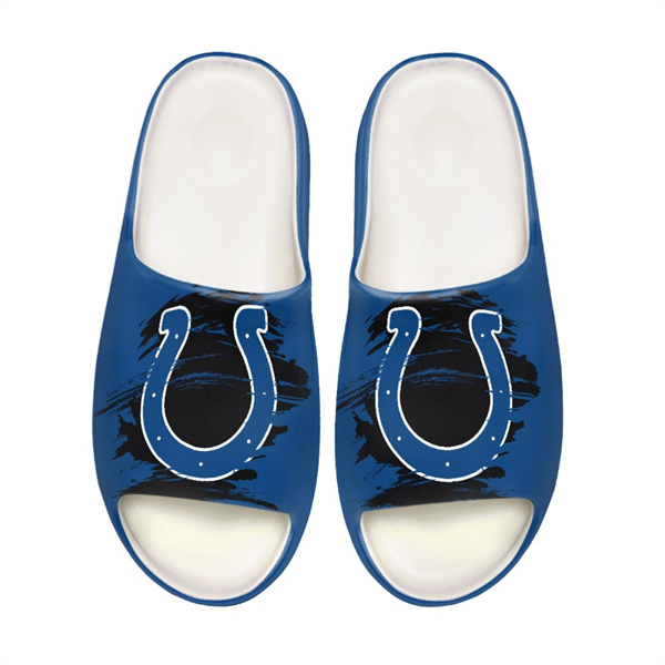 Women's Indianapolis Colts Yeezy Slippers/Shoes 002