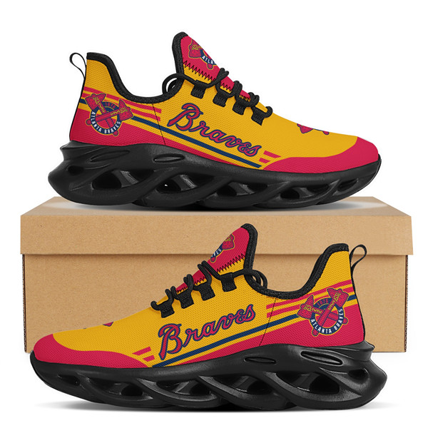 Women's Atlanta Braves Flex Control Sneakers 001
