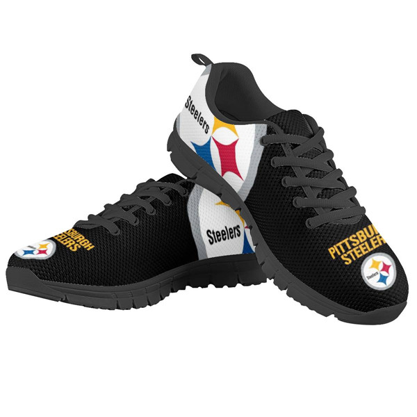 Women's NFL Pittsburgh Steelers Lightweight Running Shoes 008