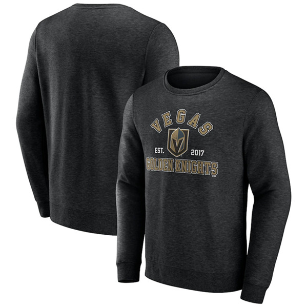 Men's Vegas Golden Knights Black 2023 Graphic Crew Sweatshirt