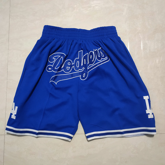 Men's Los Angeles Dodgers Blue Shorts (Run Smaller)