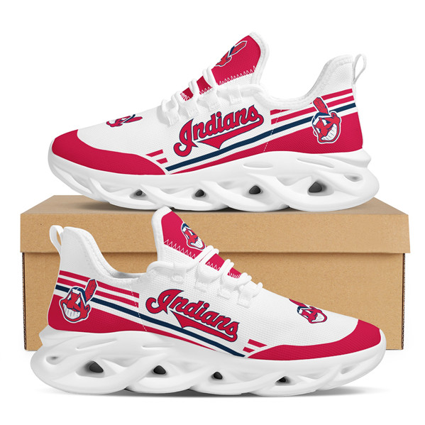 Women's Cleveland Indians Flex Control Sneakers 002