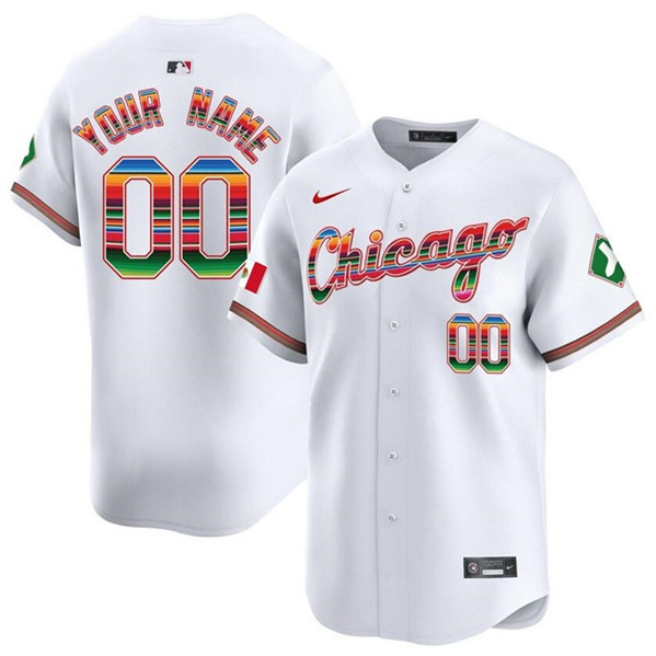 Women's Chicago White Sox ACTIVE PLAYER Custom White Mexico Vapor Premier Limited Stitched Jersey(Run Small)