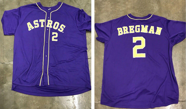 Men's Houston Astros Navy #2 Alex Bregman Cool Base Stitched MLB Jersey