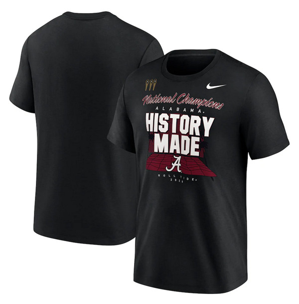 Men's Alabama Crimson Tide Playoff 2020 National Champions T-Shirt