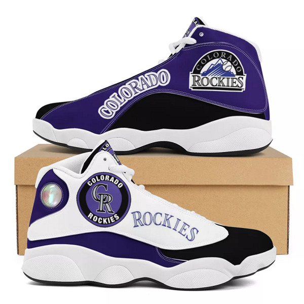Women's Colorado Rockies Limited Edition JD13 Sneakers 001