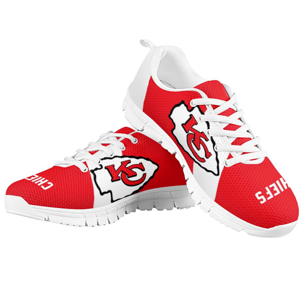Women's NFL Kansas City Chiefs Lightweight Running Shoes 009