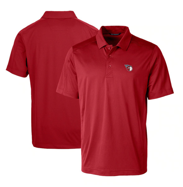 Men's Cleveland Guardians Red Team Logo Polo T-Shirt