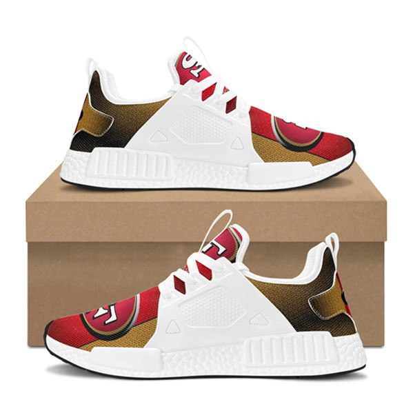 Women's San Francisco 49ers Lightweight Athletic Sneakers/Shoes 003