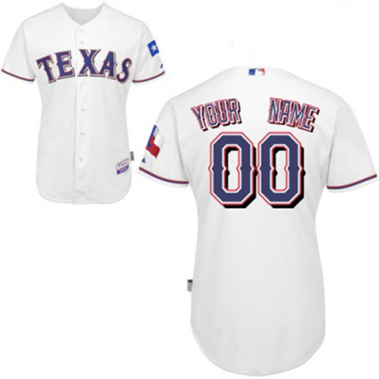 Men's Texas Rangers ACTIVE PLAYER Custom MLB Stitched Jersey