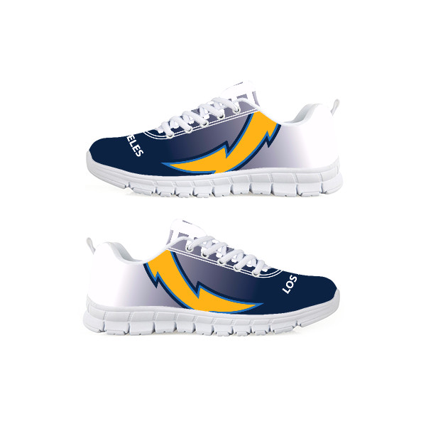 Women's NFL Los Angeles Chargers Lightweight Running Shoes 007