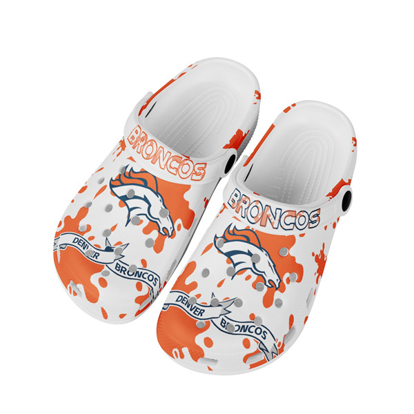 Women's Denver Broncos Bayaband Clog Shoes 003